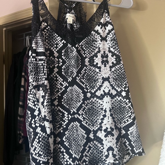 BLACK SNAKE PRINT SHIRT - Picture 1 of 3